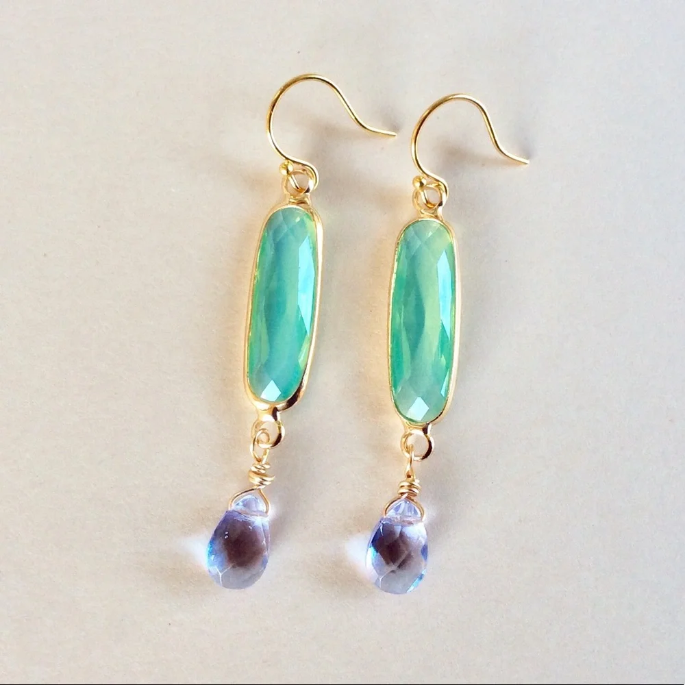 New breathtaking Sundance Charm Earrings gold plated - Picture 2 of 7